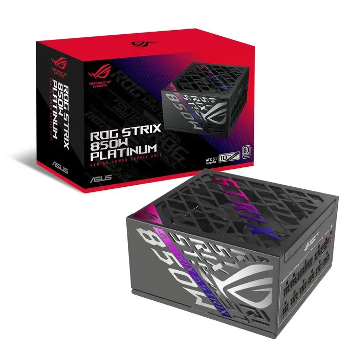 ASUS ROG Strix 850P Gaming-E - 850W, 80 …