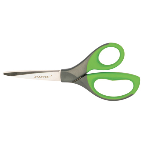 Forbici universali in blister Q-Connect Elite Softgrip lame …