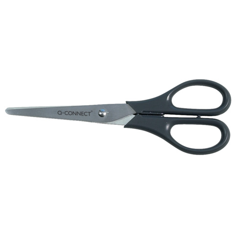 Forbici universali Q-Connect nero 17 cm KF01228