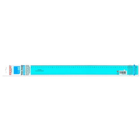 Riga ARDA Tecnoschool polistirolo termoresistente azzurro trasparente 60cm …