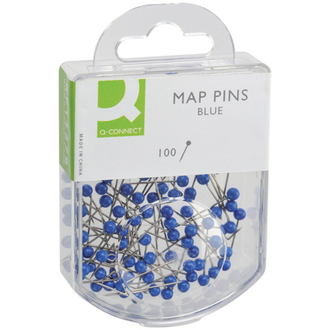 Spilli cartografici Q-Connect 15 mm blu conf. da …