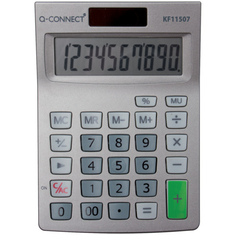 Calcolatrice solare da tavolo Q-Connect S - 10 …