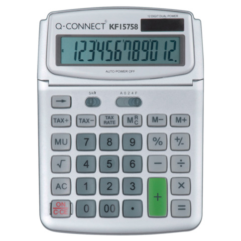 Calcolatrice solare da tavolo Q-Connect L - 12 …