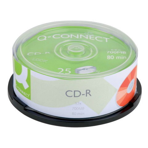 CD-R Q-Connect Cake 25 700 MB 80 min …