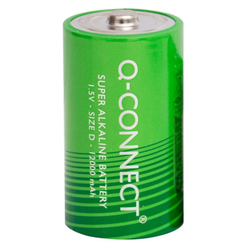 Batteria alcalina Q-Connect D/LR20 1.5 V - conf. …