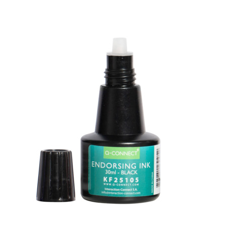 Inchiostro per timbri Q-Connect senza olio 28 ml …