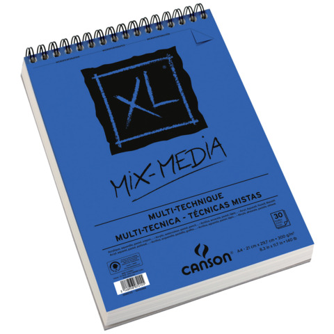 Album spiralato Canson Mix Media XL bianco 300 …