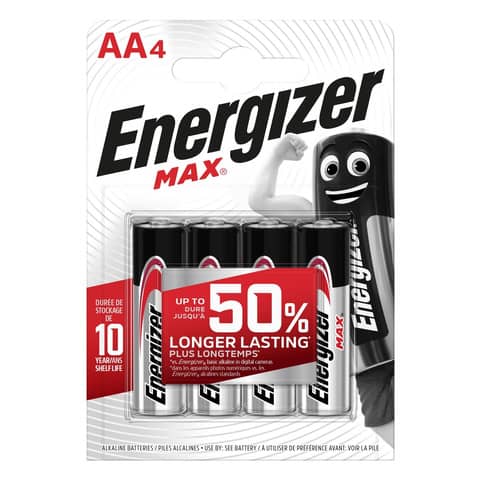 Batterie ENERGIZER Max AA conf. da 4 - …