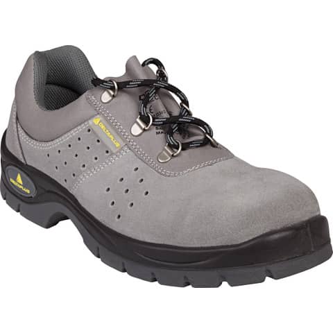 Scarpe da lavoro DELTA PLUS basse Fennec3 S1P - pelle scamosciata grigio - 44 - FEN3PGR44