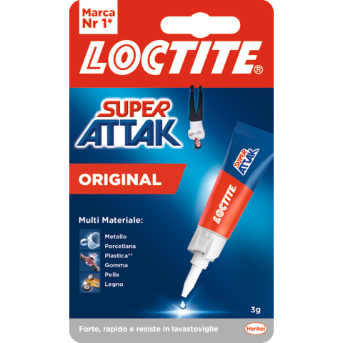 Colla Loctite Super Attak Original Plus 3 g …