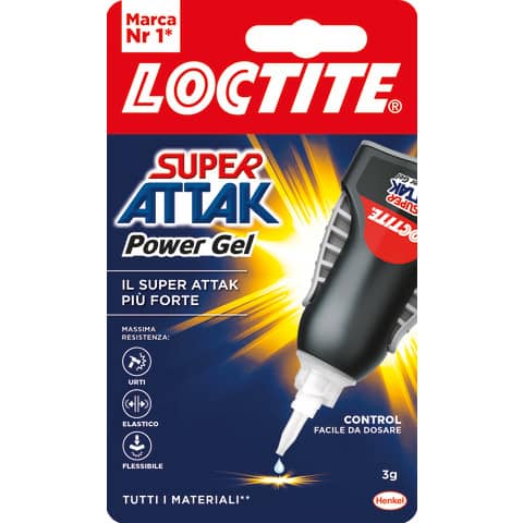 Colla Loctite Super Attak Power Flex gel 3 …