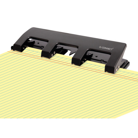 Perforatore a 4 fori Q-Connect nero 25 fogli …