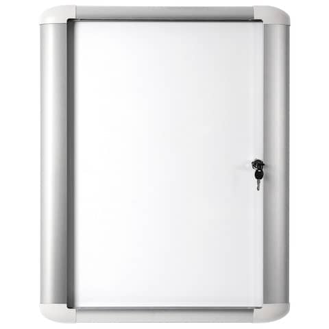 Bacheca magnetica Bi-Office MasterVision Outdoor con cornice in …