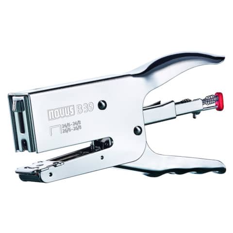Cucitrice a pinza Novus B39 cromata - fino …