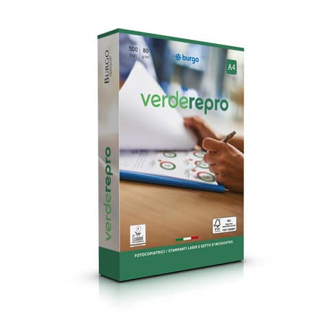 Carta per fotocopie A4 Burgo Repro Verde - …