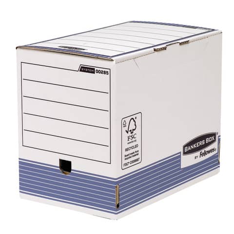 Scatola archivio Fellowes Box System 32,7x26,5 cm dorso …