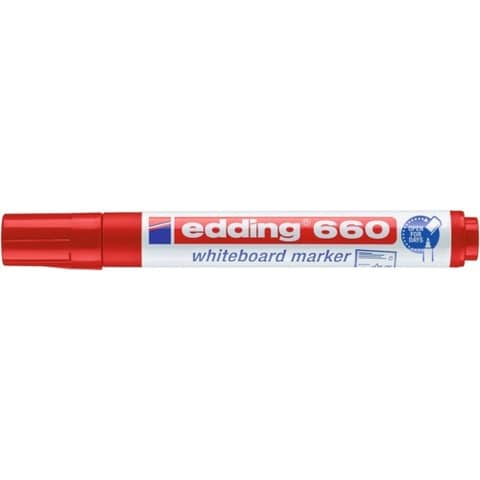 Marcatore per lavagne bianche edding 660 punta conica …