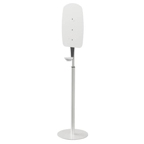Supporto telescopico in metallo grigio per distributore elettronico …
