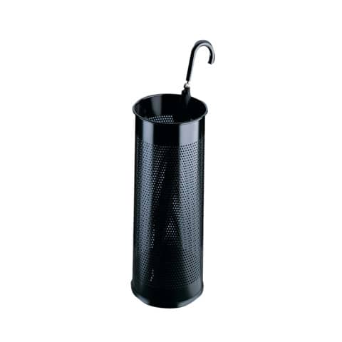 Portaombrelli DURABLE acciaio verniciato nero capacità 28,5 lt - Ø 26 cm - h 62 cm - 335001