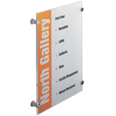 Targa DURABLE CRYSTAL SIGN acrilico trasparente 297x420 mm …