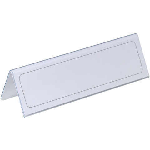 Portanomi DURABLE da tavolo polietilene trasparente inserto 61/122 …