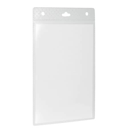 Portanomi DURABLE per eventi trasparente per inserti f.to A6 conf. 20 - 852619