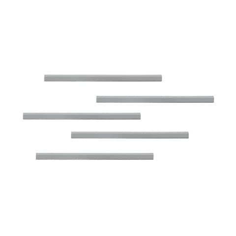 Clip adesive DURABLE DURAFIX® RAIL argento metallizzato 297x17mm …