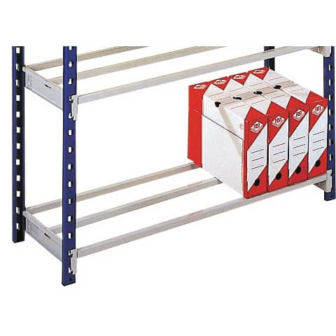 Staffe aggiuntive scaffalatura Paperflow RANG'ECO 125x34 cm grigio - K607132