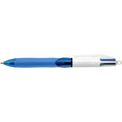 Penna a sfera a scatto BIC 4 Colours Grip M 1 mm - 4 colori di scrittura assortiti - 526282