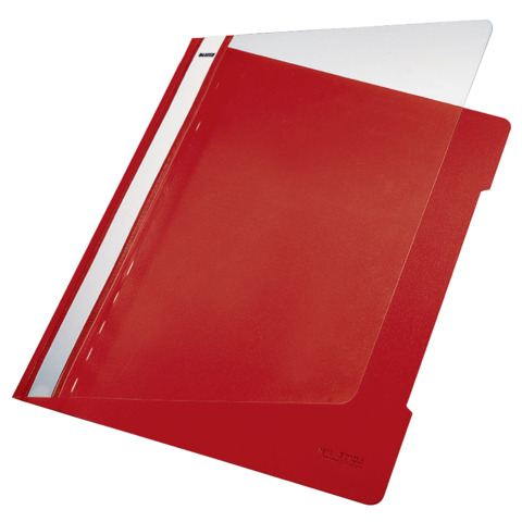 Cartellina ad aghi con clip Leitz in PVC …