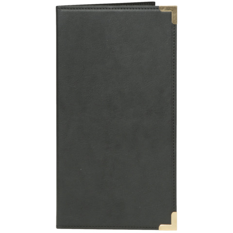 Portaconto Securit® Classic in similpelle 12x23 cm nero …