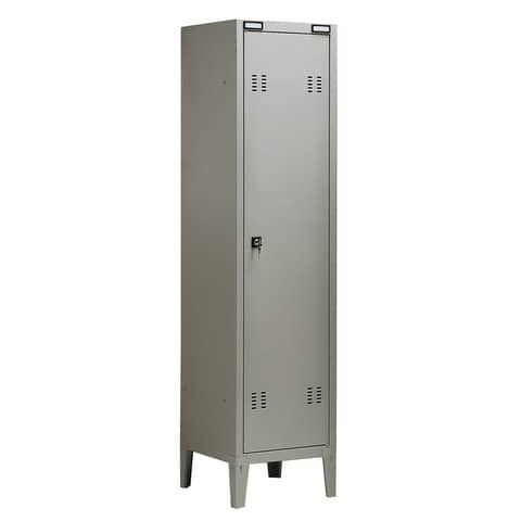 Spogliatoio sporco/pulito Tecnical 2 a 1 posto acciaio 7/10 monoblocco 43x47x180 cm - C1-SP