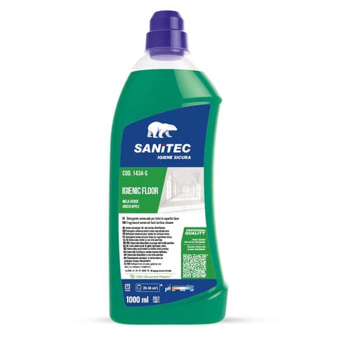Detergente concentrato per pavimenti SANITEC Igenic Floor mela …