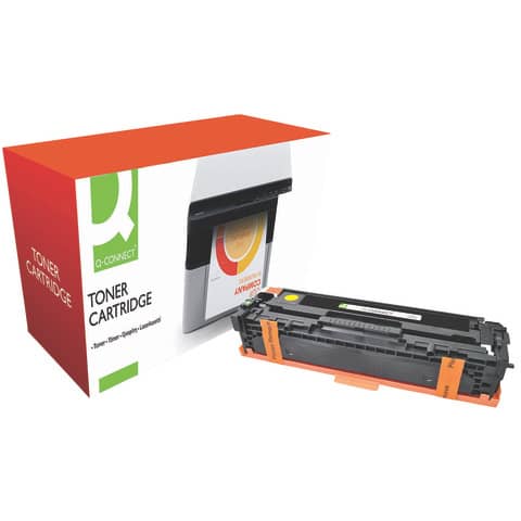 Toner Q-Connect rigenerato HP CB542A giallo - KF10824