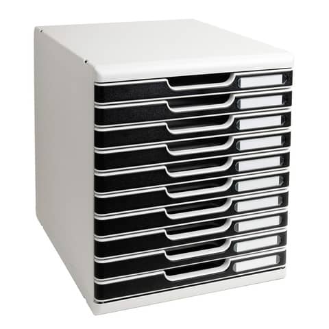 Cassettiera Exacompta MODULO Classic 10 cassetti 28,8x35x32 cm …
