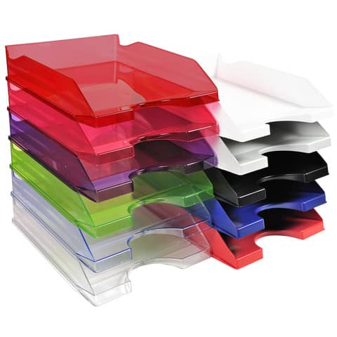 Vaschetta portacorrispondenza Exacompta ECOTRAY EcoBlack plastica A4+ nero …