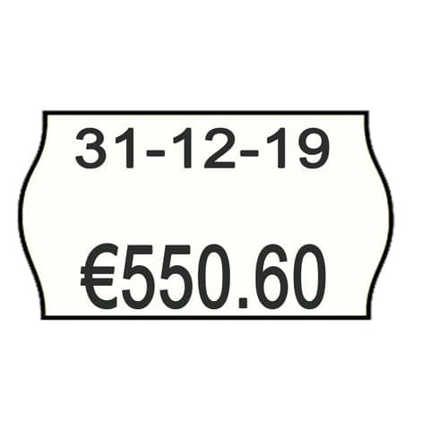 Rotolo da 1000 etichette a onda per Printex …