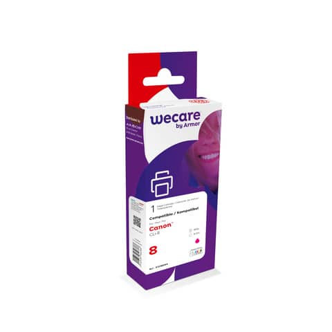 Serbatoio inchiostro WECARE compatibile Canon 0622B001 - magenta K12385W4