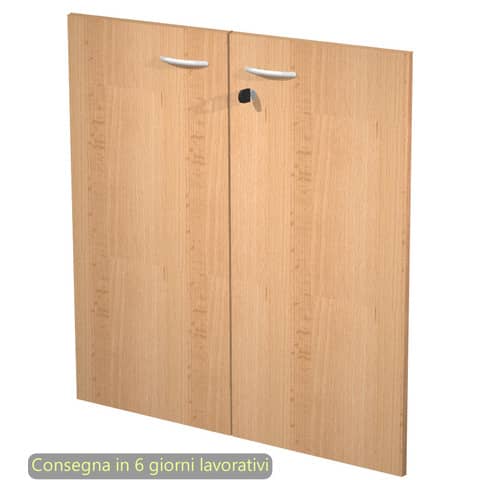 Ante con serratura faggio 80x67 cm in melaminico …