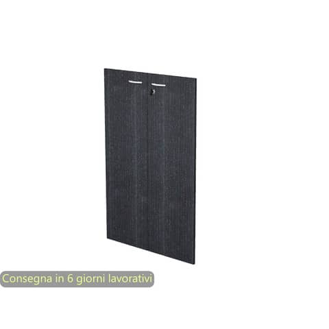 Ante con serratura nero venato frassino 80x115 cm …