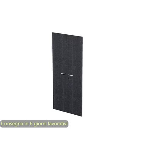Ante con serratura nero venato frassino 80x175 cm …