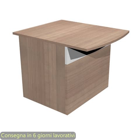 Bancone reception basso per disabili ciliegio arabis 80x97,5xH.72 …