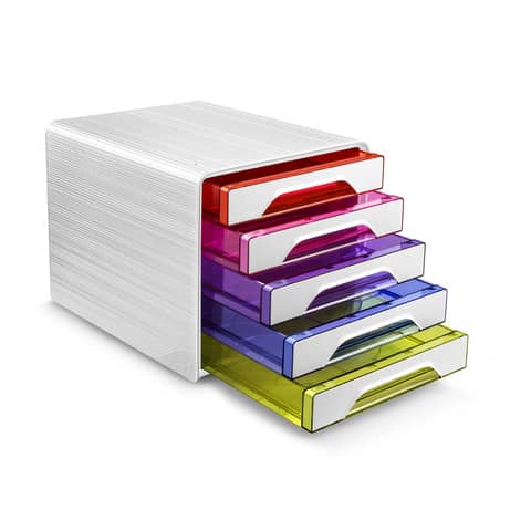 Cassettiera da scrivania CEP Smoove 360x288x271 mm bianco …