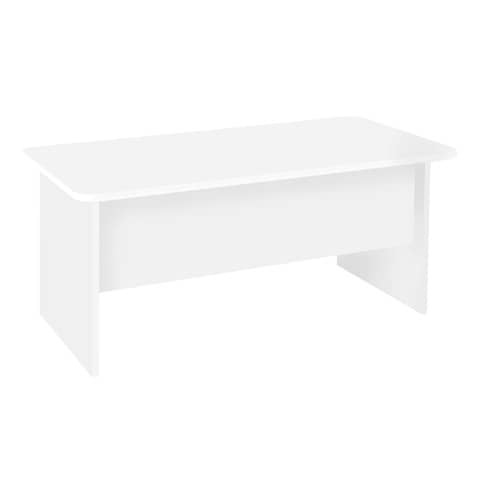 Scrivania Frensy BYTE 160x80x72 cm fianchi a pannello grigio UBGS16