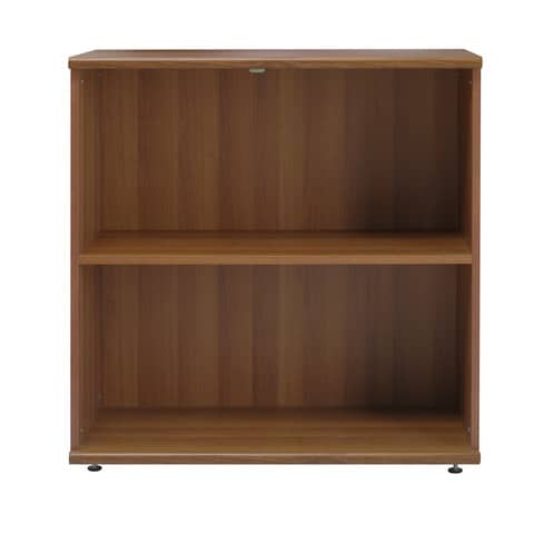 Mobile basso a giorno Frensy BYTE 1 ripiano 90x45x90 cm noce tabacco UFBNM99