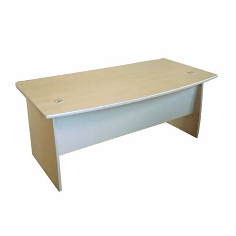 Scrivania Frensy EMOTION 180x85x72 cm fianchi a pannello rovere UEMS18