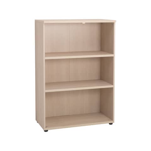 Mobile medio a giorno Frensy Larix 2 ripiani doppia larghezza 90x45x130 cm larice - ULALM13