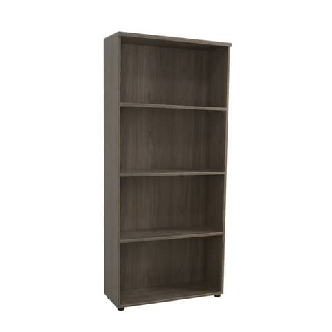 Mobile alto a giorno Frensy Florence 3 ripiani doppia larghezza 80x35x183 cm olmo - UFLM8318