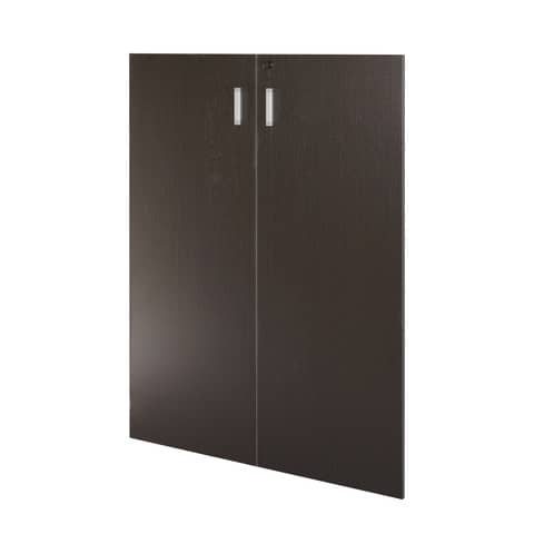 Coppia ante mobile medio Frensy Spirit 90x130 cm wengé USPWAT139