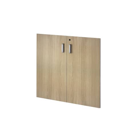 Coppia ante sezione bassa Frensy Spirit 90x90 cm rovere per mobile H.210 cm USPRAT210B